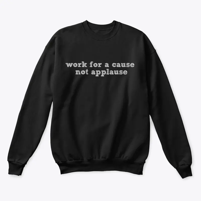 Work for a cause 